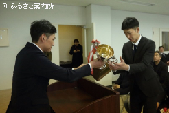 3連覇を成し遂げた川井伸太郎さん