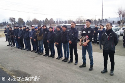 過去最高となる17人が出場した装蹄競技大会