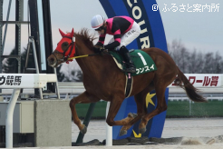 2着以下に4馬身差をつける圧勝劇だった