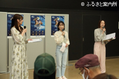 ウィットにとんだトークで会場を沸かせた3人