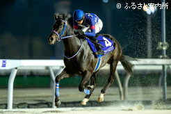 堂々の横綱相撲で三冠最初のレースを制したゴッドバロック