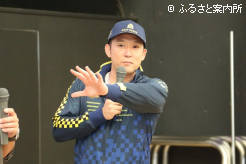ホッカイドウ競馬公式アンバサダーの杉谷拳士さん