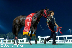 早くから期待されていた馬がデビュー6戦目で重賞初勝利