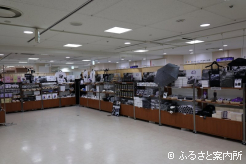 充実した物販コーナー