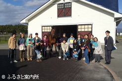 アロースタッドを見学した馬女ネット