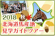 2018秋 北海道馬産地見学ガイドツアー