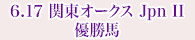 6月17日 関東オークス Jpn Ⅱ 優勝馬