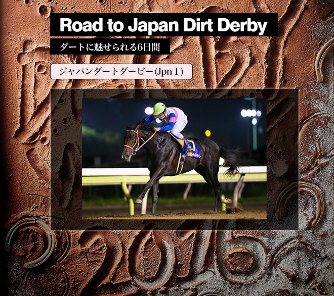Road to Japan Dirt Derby ダートに魅せられる6日間 ジャパンダートダービー JpnⅠ 大井競馬場 7月13日（水）開催！